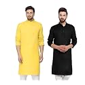 WESTCORE Men39s Cotton Kurta Combo - Pack