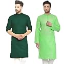 WESTCORE Men39s Cotton Kurta Combo - Pack