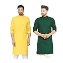 WESTCORE Men39s Cotton Kurta Combo - Pack