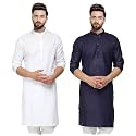 WESTCORE Men39s Cotton Kurta Combo - Pack