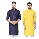 WESTCORE Men39s Cotton Kurta Combo - Pack
