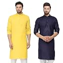 WESTCORE Men39s Cotton Kurta Combo - Pack