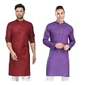 WESTCORE Men39s Cotton Kurta Combo - Pack