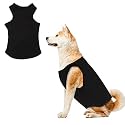 Western Era Soft Cotton Black Dog T-Shirt - Comfortable &amp; Breathable Dog Clothing for Your Fashionable Pup, Pet Tank Top Fashion Apparel, Reathable Dog Clothing (Medium - 16inches)