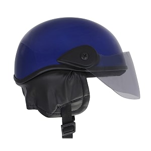 western era stylish half face helmet for kids  baby safety and comfort  3-12 years design 1 blue glossy