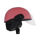 Western Era Stylish Half Face Helmet for Kids || Baby Safety and Comfort || (3-12 Years) (Design 1, Pink Glossy)
