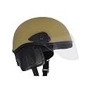 Western Era Stylish Half Face Helmet for Kids || Baby Safety and Comfort || (3-12 Years) (Design 1, Desertstorm Matte)