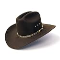 Western Express Felt Finish Cowboy Hat - Cattleman Style with Gold Hat Band | Cowboy & Cowgirl Hats for Men and Women