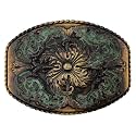Western Floral Dogs Birds Star Replacement Belt Buckle Fits 1-1/2"(38mm) Belt Strap-Multi-Style Options