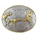 Western Floral Dogs Birds Star Replacement Belt Buckle Fits 1-1/2"(38mm) Belt Strap-Multi-Style Options