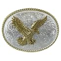 Western Floral Dogs Birds Star Replacement Belt Buckle Fits 1-1/2"(38mm) Belt Strap-Multi-Style Options