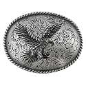Western Floral Dogs Birds Star Replacement Belt Buckle Fits 1-1/2"(38mm) Belt Strap-Multi-Style Options