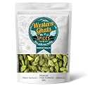 Western Ghats Spices Western Ghats Kerala Premium Green Cardamom, Elaichi 100 Gram (Extra Bold 9Mm) | Sabut Choti Hari Elaichi | Aroma Lock, Whole