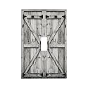 Western Wood Barn Cabin Door Decorative 1 Gang Toggle Light Switch Cover