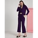 Westhood Women's Co ord Set Three Piece Blazer Co-Ord Set | Top and Bottom Set