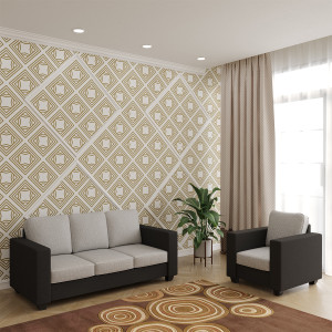 WESTIDO Fabric 3 1 Sofa Set