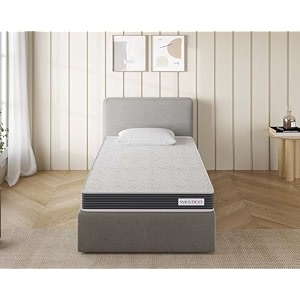 westido steadysupport multiple high resilience hr foam  high resilience hr foam knitted fabric single size zero partner disturbance steadysupport8inch30x75