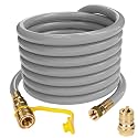 Westinghouse 25-Foot Natural Gas Hose with Adapter, 1/2-Inch Diameter, For Westinghouse Tri Fuel Generators