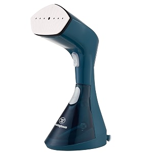 westinghouse handheld garment steamer 2000w  ceramic panel for efficient steaming  adjustable steam for all fabrics detachable 250ml water tank amp standing panel  steam burst for wrinkles wggsk117