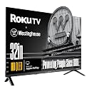 Westinghouse QLED Roku 32 Inch Smart TV, HD, Dolby Audio, AirPlay 2, Alexa