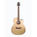 Westwood AC-10S NA Auditorium Cutaway Acoustic Guitar With heavy Padded Gig bag Free