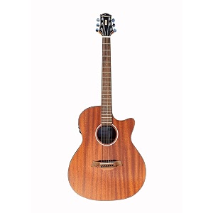 westwood ga-10e electro-acoustic guitar mahogany