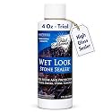 Wet Look Stone &amp; Concrete Sealer, High Gloss for Pavers &amp; Patios, 4oz Trial