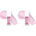 wet n wild Lip Oil - Lightweight, Non-Sticky, Hydrating &amp; Nourishing Formula with Marula &amp; Jojoba Oils, Vegan &amp; Cruelty-Free - Rose Quartz (Pack of 2)