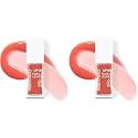 wet n wild Lip Oil - Lightweight, Non-Sticky, Hydrating &amp; Nourishing Formula with Marula &amp; Jojoba Oils, Vegan &amp; Cruelty-Free - Cedar Rose (Pack of 2)
