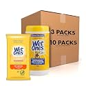 Wet Ones Mixed 13 Piece Bundle of Human &amp; Pet Wet Wipes, Tropical Splash Scent| 10 Pk Antibacterial Wipes, 20 Ct Plus 3 Cannisters for Pets Deodorizing Multi-Purpose Dog Wipes 50ct