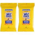 Wet Ones for Pets Deodorizing Multi-Purpose Dog Wipes with Baking Soda Dog Deodorizing Wipes for All Dogs in Tropical Splash Scent, Wipes with Wet Lock Seal Pouch Dog Wipes(Pack of 2,30 Count)