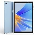 WeTap Android Tablet 10 inch Tablets丨 M10 Android 12 OS, 2+32GB / 512GB Expandable, Dual Camera Android Tablet, 1280x800 IPS Tablets, Quad-Core Processor, 6000 Mah Battery Bluetooth WiFi (Light Blue)