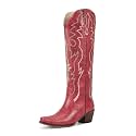 wetkiss Cowboy Boots for Women Knee High