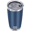 WETOWETO 20oz Tumbler, Stainless Steel Vacuum Insulated Coffee Travel Mug, Double Wall Powder Coated Insulated Coffee Mug Travel Mug with Lid Thermal Cup for Outdoor