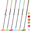 Wettarn 6 Set Mini Golf Putters with 6 Balls Adjustable
