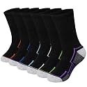 WEVIAS Kids Merino Wool Hiking Socks Boys Thermal Winter Cozy Boot Warm Cushion Socks 6 Pairs
