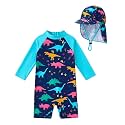 weVSwe Baby UPF 50+ Rash Guard &amp; Adjustable Sun Hat 0-3 Years