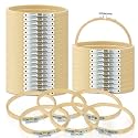 Weysat 36 Pcs 5 Inch Embroidery Hoops