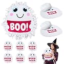 Weysat 6 Sets Boo! Halloween Ghost Tied Pillow Craft Kit No Sew DIY Craft