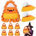 Weysat 6 Sets Halloween Candy Corn Tied Pillow DIY Craft Kit