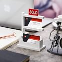 Weysat Real Estate Business Card Holder Real Estate Agent Supplies, Wood