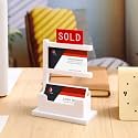 Weysat Real Estate Business Card Holder Real Estate Agent Supplies, Acrylic