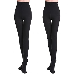 Weziarer 120D Velvet Tights for Women Opaque