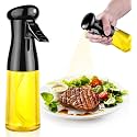 WEZOSHINET 2-in-1 Olive Oil Sprayer and Dispenser Bottle for Kitchen 500ml Glass Oil Bottle with Premium Nozzle | Cooking Sprayer for Healthy Cooking and Salad Making (Spray Bottle)