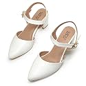 WFS 2.5 Inch Block Heel Bellies Pump