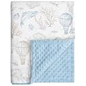 Fleece Baby Blankets for Girls &amp; Boys, Infant Toddler Blanket