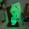 Whale Shark Ocean Resin Lamp, Handmade Resin Night Light with USB Port