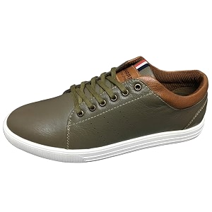 WHARF Genuine Leather Sneaker Mens