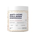 What's Up Wellness Anti-Acne Collagen|Certified Marine Titagen Collagen with Mangosteen &amp; Biotin|Reduces Adult Acne|For Men &amp; Women|Unflavoured|10 days Serving, powder, 1 count, 25 Servings