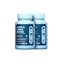 What's Up Wellness Lung &amp; Liver Detox Supplement Capsules with N-Acetyl Cysteine and Milk Thistle, For Fatty Liver, 60 Capsules